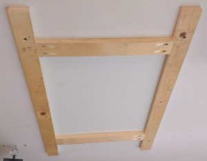 Air filter ceiling bracket