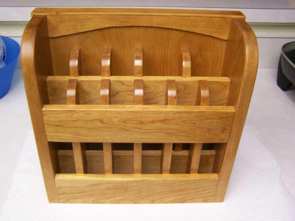 Shellac Racks Chisel Rack With a Couple Coats of Shellac - Mader Made It