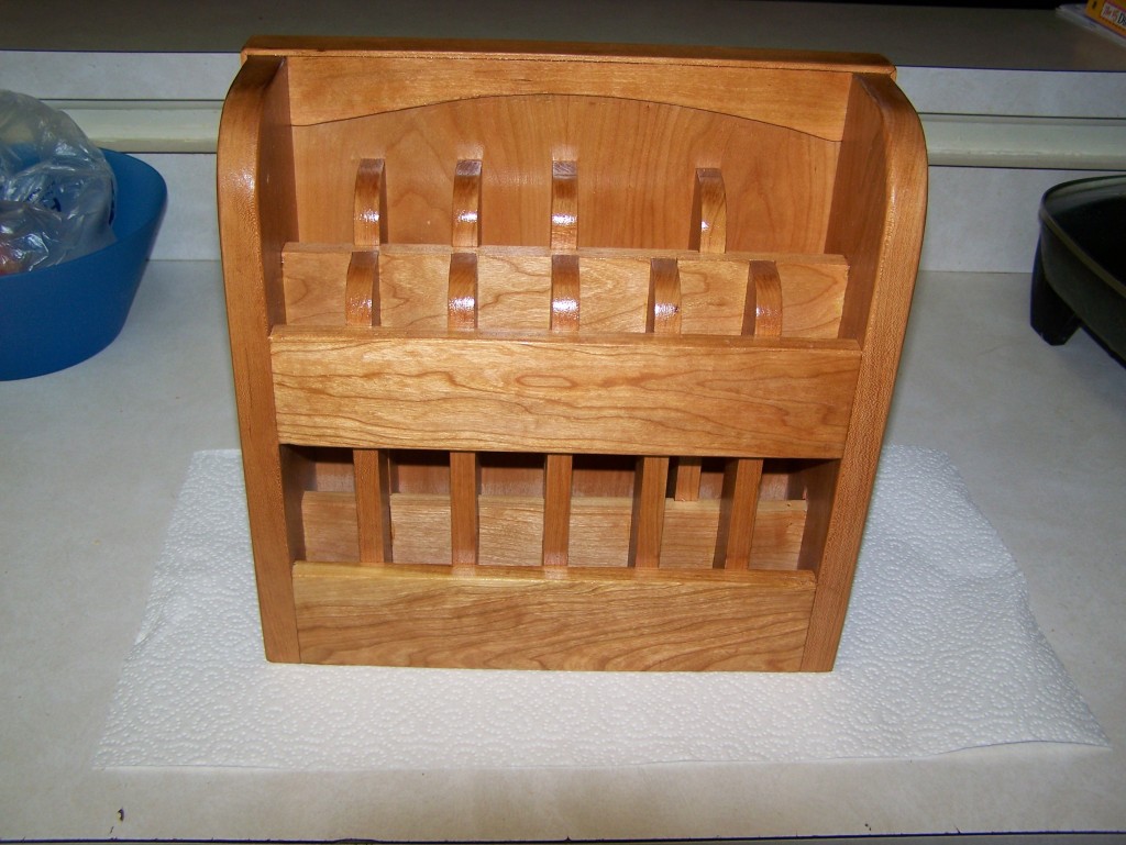 Shellac Racks Chisel Rack With a Couple Coats of Shellac - Mader Made It